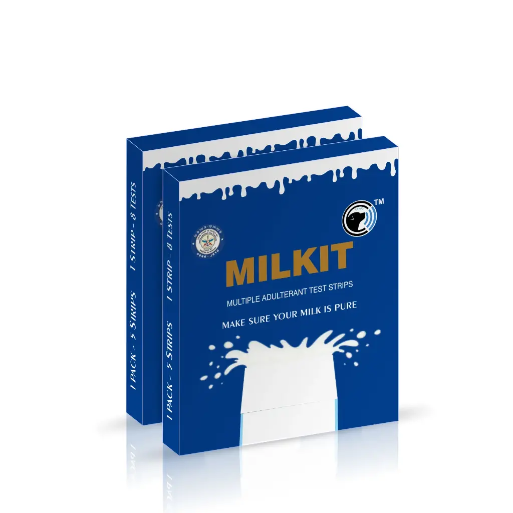 MILKIT - Milk Adulteration Testing Kit Pack of 2 