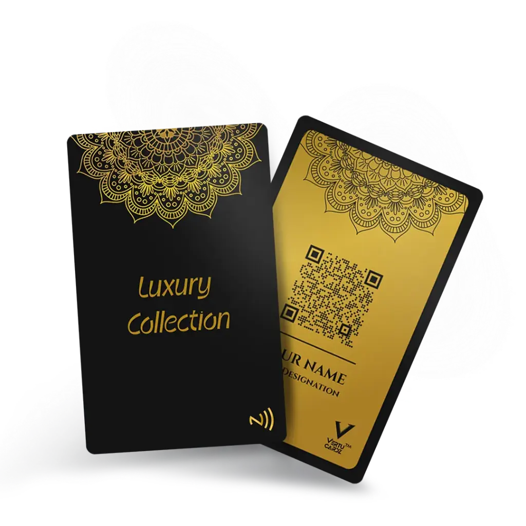 Mandala Art NFC Business Card Design 2