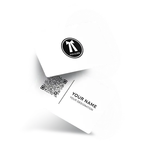 Advocate NFC Business Card Design 1