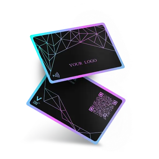 Abstract NFC Business Card Design 1