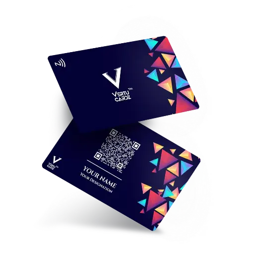 Abstract NFC Business Card Design 2