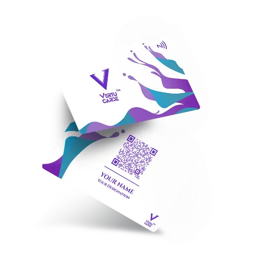 Abstract NFC Business Card Design 3