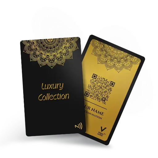 Mandala Art NFC Business Card Design 2